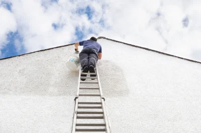Peinture extérieure à la Trinité-sur-Mer — façades et ravalement